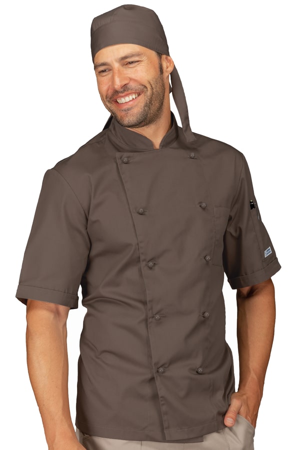 Giacca cuoco classica Fango 058036M