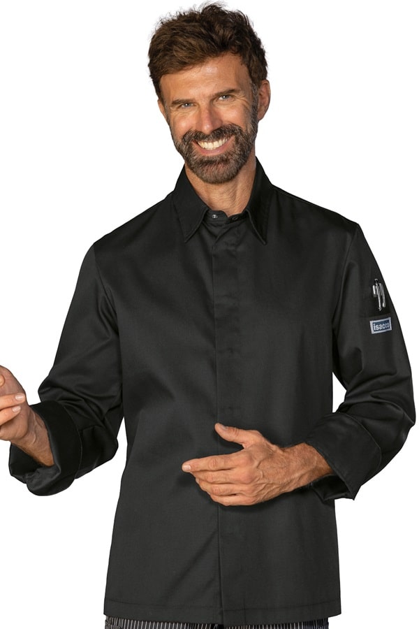 Giacca Cuoco Chicago nera