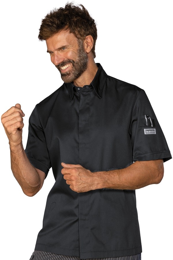 Giacca Cuoco Chicago nera
