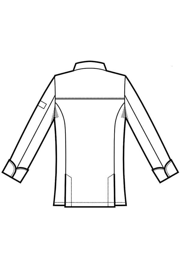 Giacca Cuoco Chicago disegno rear
