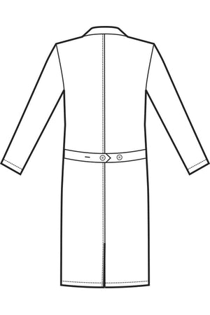 Camice da Uomo Classico Disegno rear