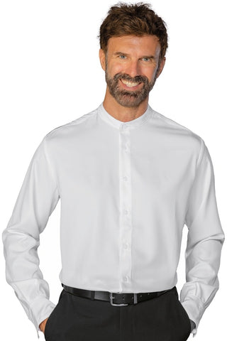 Camicia Detroit unisex Stretch Bianca