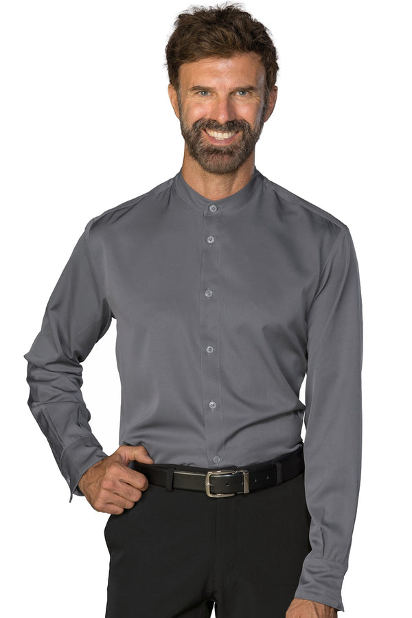 Camicia Detroit unisex tecnostretch Grigia