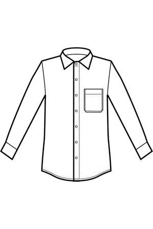 Camicia Uomo Isacco disegno front
