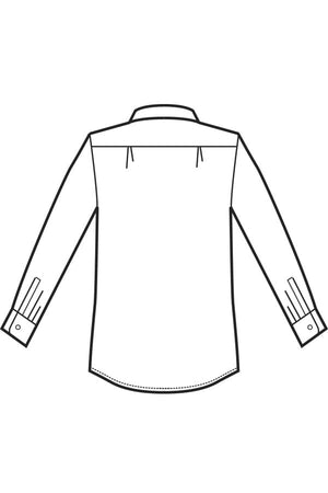 Camicia Uomo Isacco disegno rear