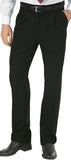 Pantalone con pinces nero 063200