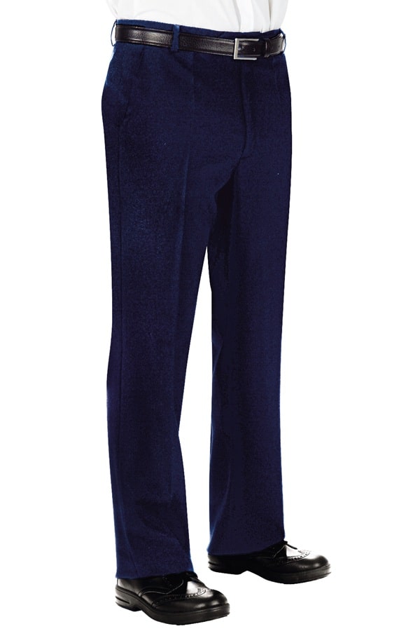 Pantalone senza pinces nero 063501