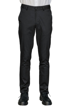 Pantalone seattle misto lana nero 063631