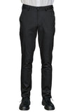 Pantalone seattle misto lana nero 063631