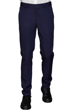 Pantalone seattle misto lana blu 063632