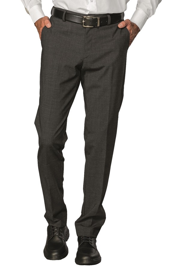 Pantalone seattle misto lana antracite 063633