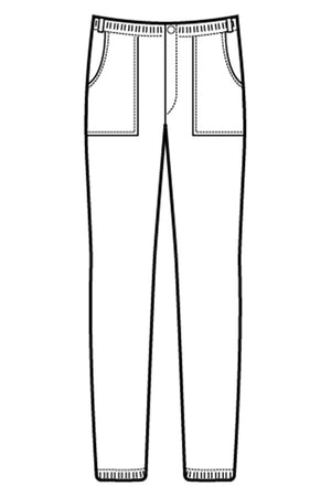 Pantalone Richmond disegno front