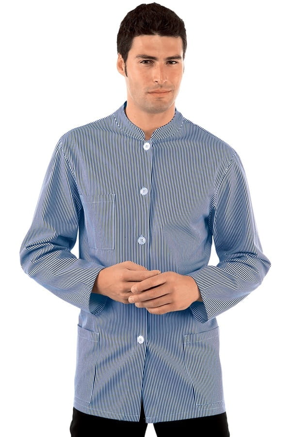 Coreana righe bianche blu 065002