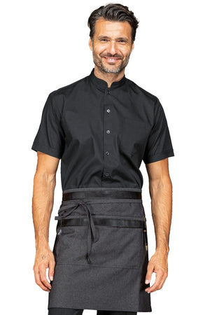 Grembiule Leonida black jeans nero 085941