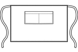 Grembiule vita Guadalupe disegno