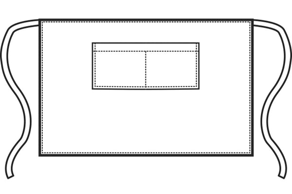 Grembiule vita Guadalupe disegno