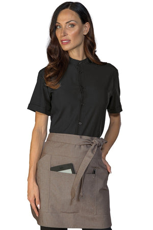 Grembiule isacco Rouen stone fango