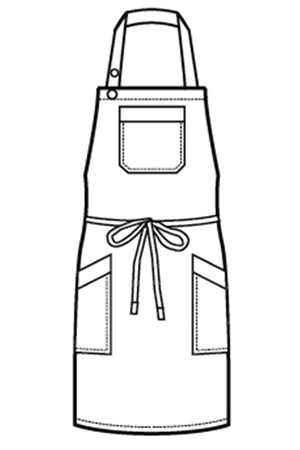 Grembiule Oregon Disegno front