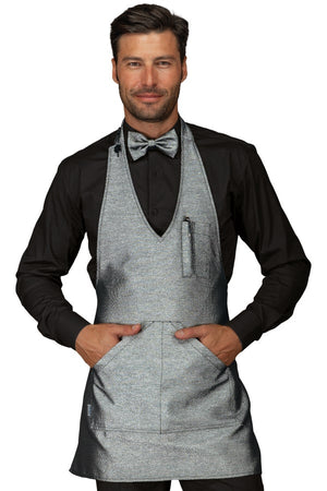 Grembiule Bistro Lurex Silver 090242