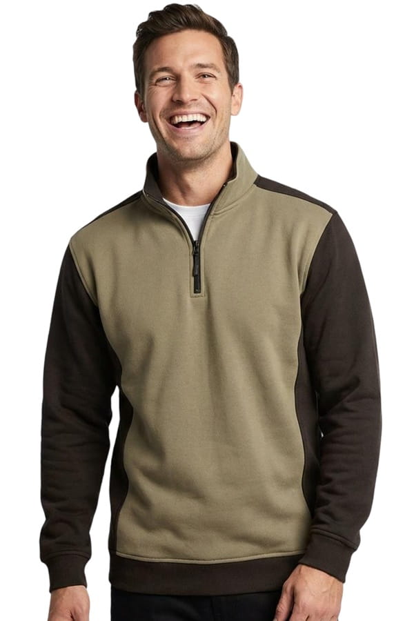 Felpa Bicolor Solid Match