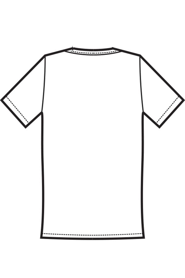 Tshirt Isacco disegno rear