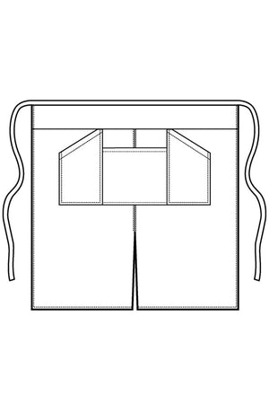 Isacco grembiule Santiago stone disegno