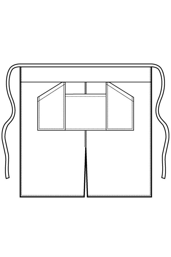 Isacco grembiule Santiago stone disegno