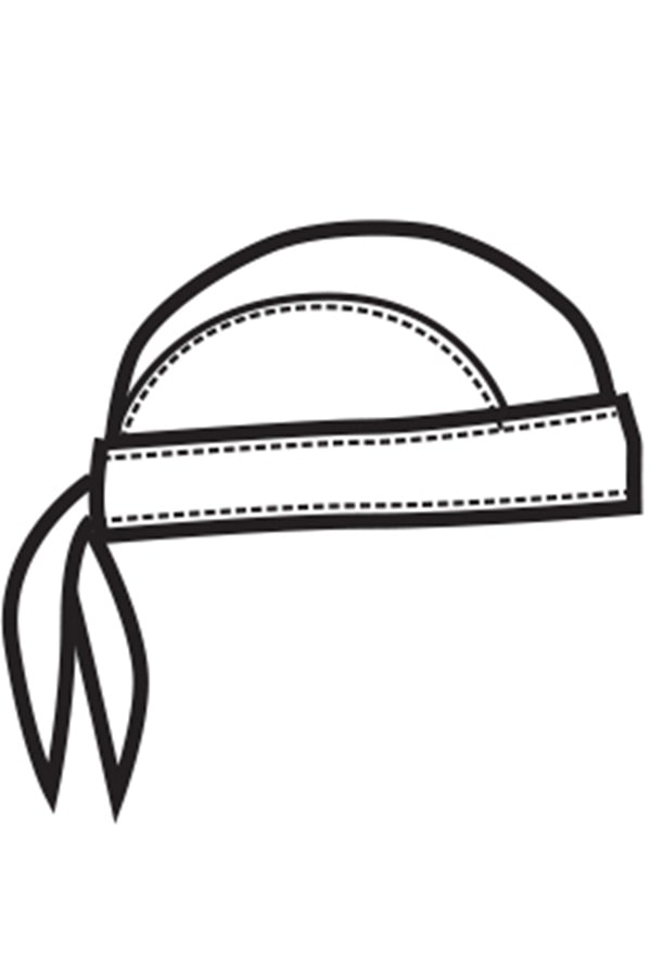 Bandana isacco disegno side