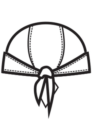 Bandana isacco disegno rear