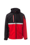 Softshell Payper Wise Nero e Rosso
