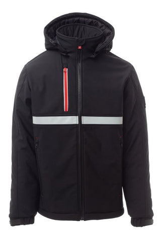 Softshell imbottito Payper Wise Pad Nero