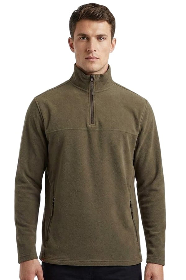 Piles ultrasoft colorato Zip Collo