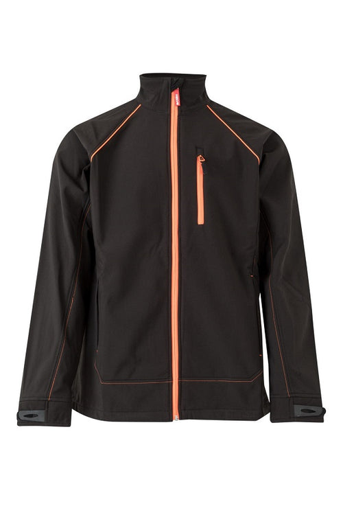 Giubbotto Softshell Velilla Profilato Arancio
