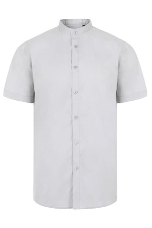 Camicia coreana stretch maniche corte Velilla