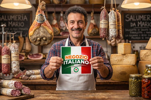 Set Adesivi Negozio Italiano