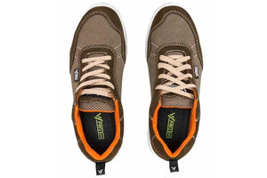 Scarpe Brisk S1P SRC in tessuto Canvas Marroni