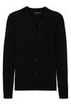 Cardigan Uomo in misto Cotone Nero