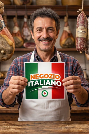 Set Adesivi Negozio Italiano