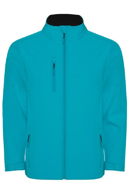 Softshell Stretch Uomo Roly Nebraska acquamarina