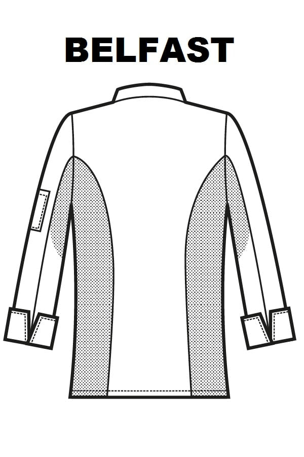 Giacca Cuoco Belfast Slim