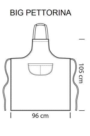 Grembiule Big Pettorina Disegno