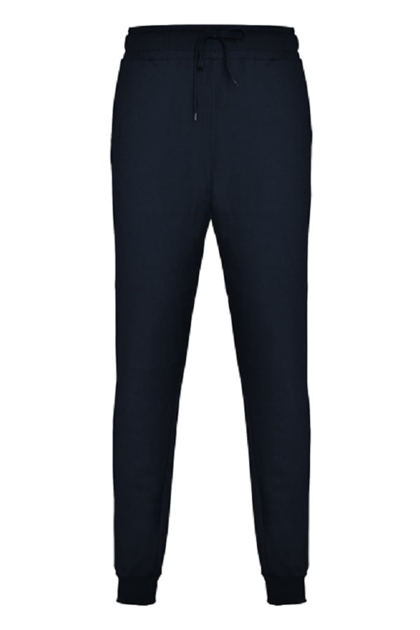 Pantalone bimbo felpato blu