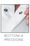 Casacca Marbella con Bottoni pressione - ITALIADIVISE