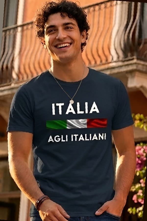 Tshirt Italia agli Italiani
