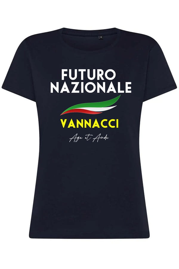 tshirt futuro nazionale Vannacci Donna Modello