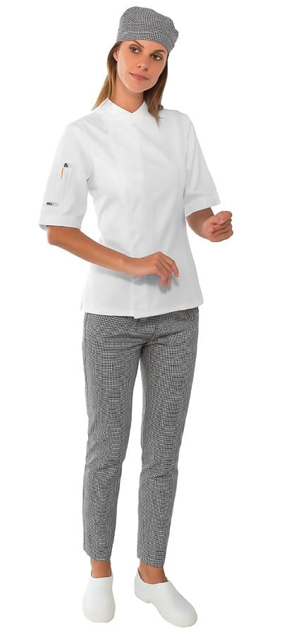 Completo da Cuoca Lady Snaps bianca e PDP