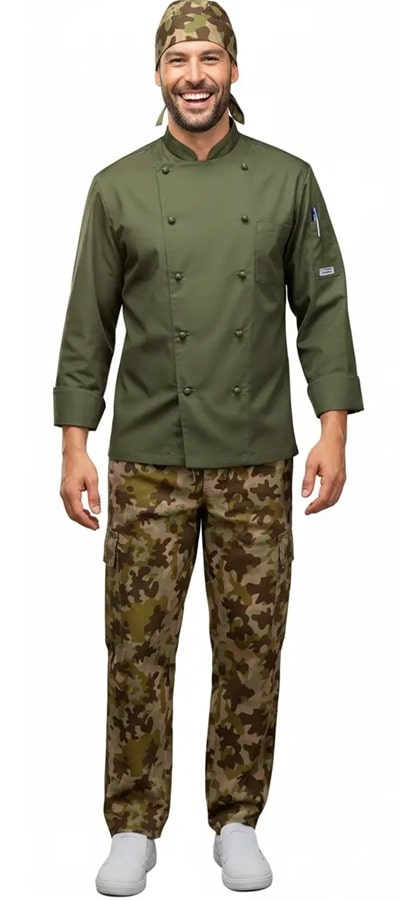 Completo da Cuoco Military C058034