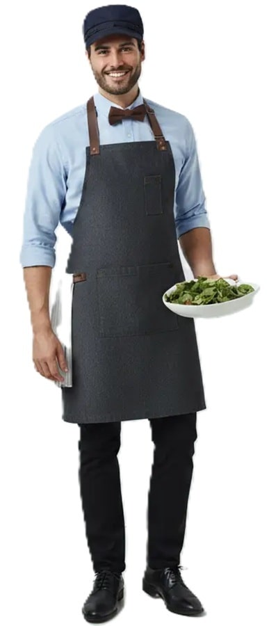 Completo cameriere Annex navy Uomo