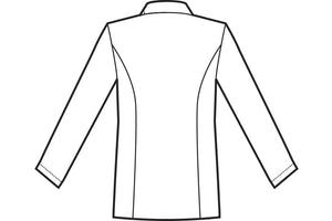 Disegno coreana con alamari rear