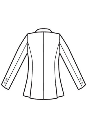 Disegno giacca Donna Atlanta rear